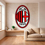 Wandtattoos: AC Milan Wappen 10