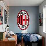 Wandtattoos: AC Milan Wappen 11