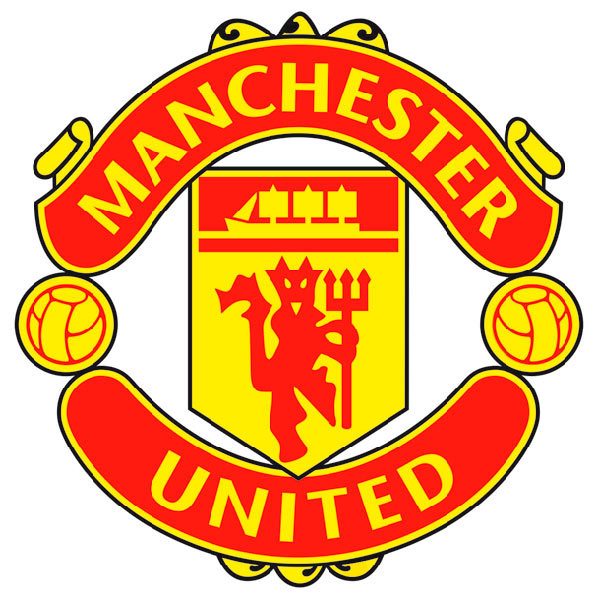 Manchester United wappen Farbe