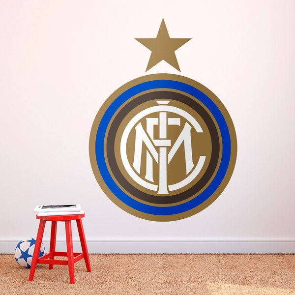 Wandtattoos: Inter Mailand Wappen