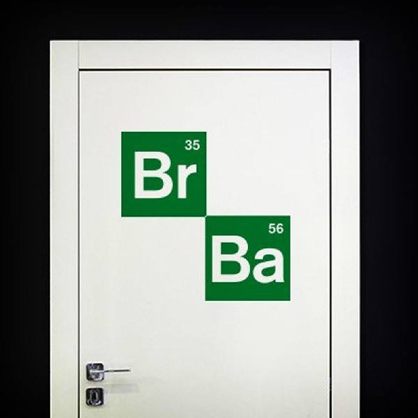 Wandtattoos: Logo Breaking Bad 2