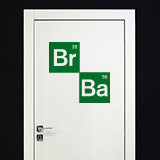 Wandtattoos: Logo Breaking Bad 2 3