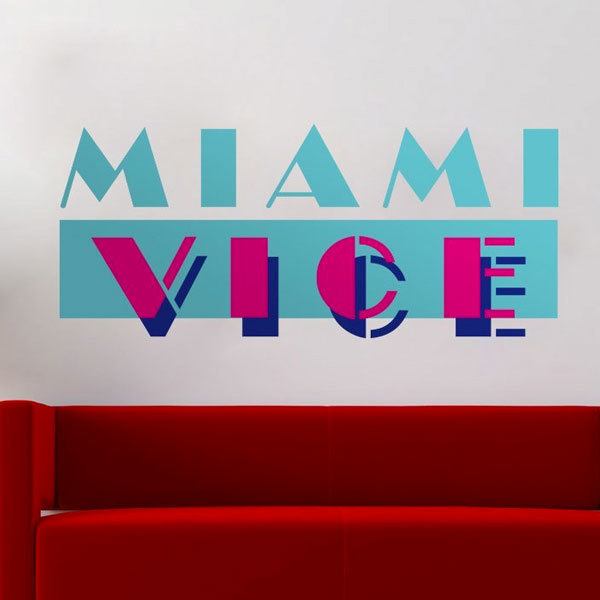 Wandtattoos: Miami Vice