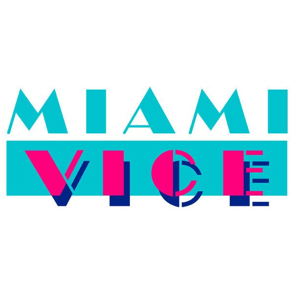 Wandtattoos: Miami Vice