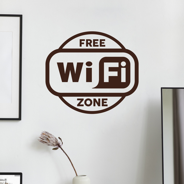 Wandtattoos: Freie Wifi-Zone