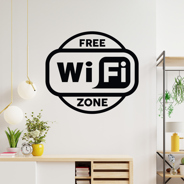 Wandtattoos: Freie Wifi-Zone