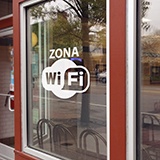 Wandtattoos: Zona Wifi 3