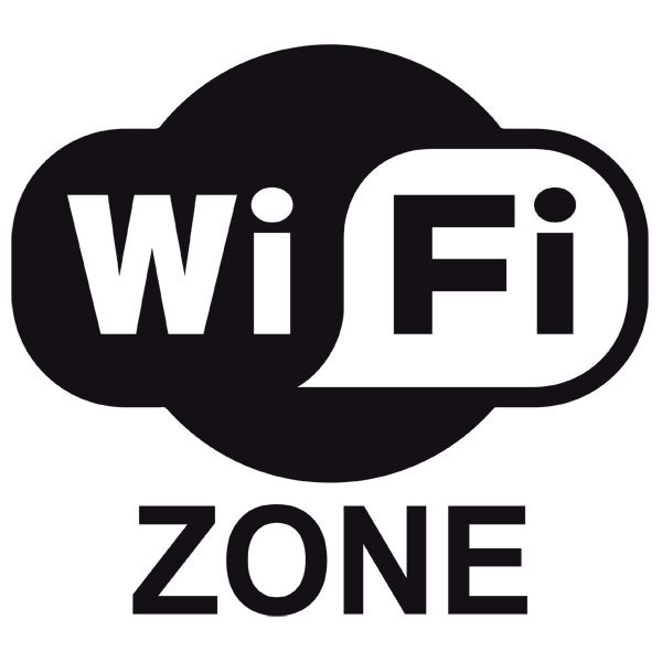 Wandtattoos: Wifi zone