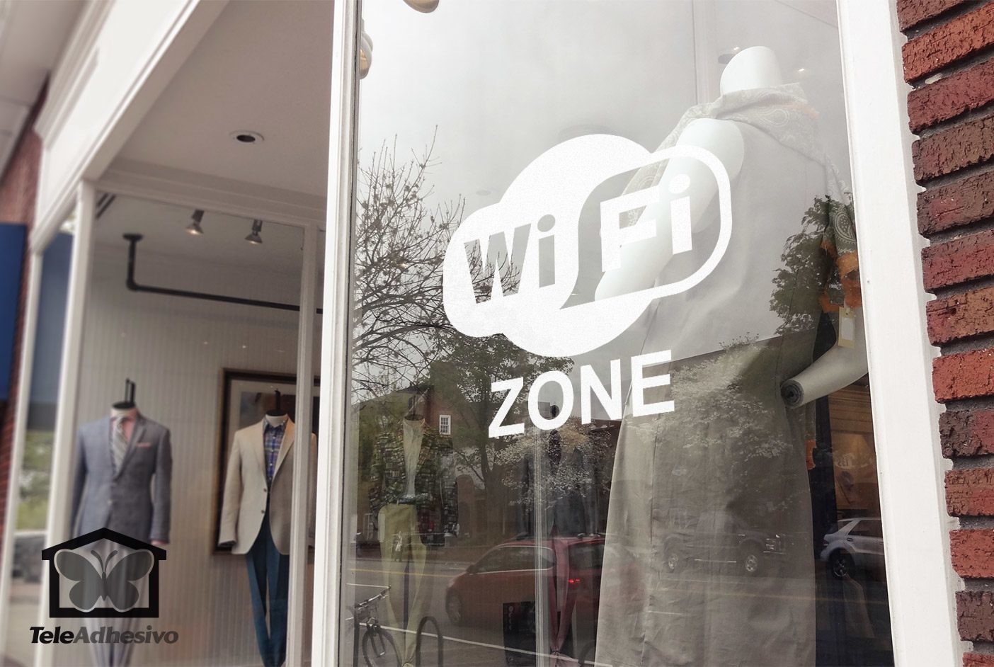 Wandtattoos: Wifi zone