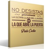 Wandtattoos: No desistas - Paulo Coelho 3
