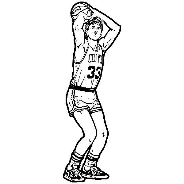 Wandtattoos: Larry Bird