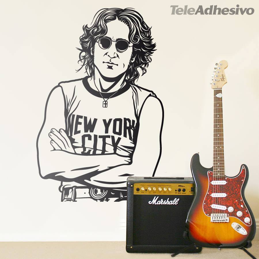 Wandtattoos: John Lennon - New York City