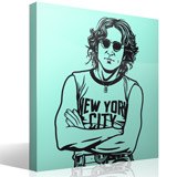 Wandtattoos: John Lennon - New York City 3