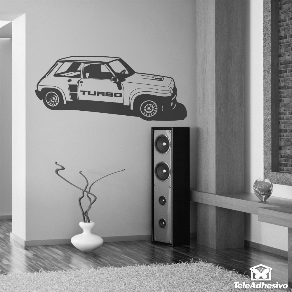 Wandtattoos: Renault 5 Turbo Cup