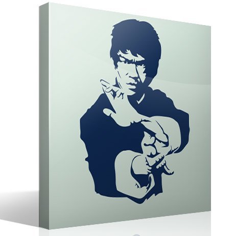 Wandtattoos: Meister Bruce Lee