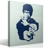 Wandtattoos: Meister Bruce Lee 3