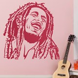 Wandtattoos: Bob Marley Lächeln 2