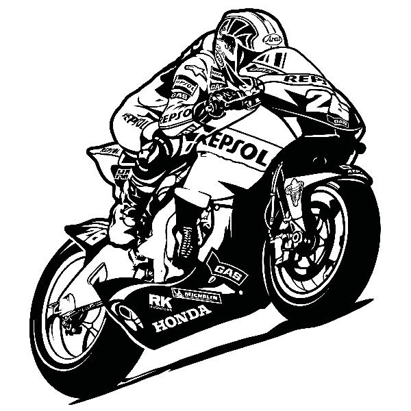Wandtattoos: MotoGP Repsol