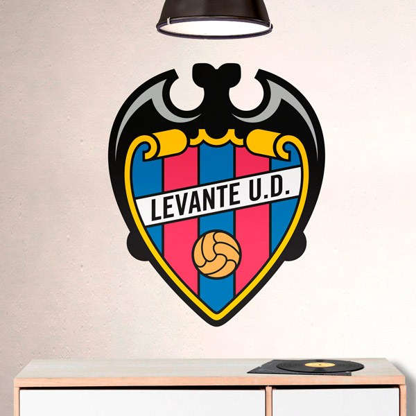 Wandtattoos: Levante UD Wappen Farbe