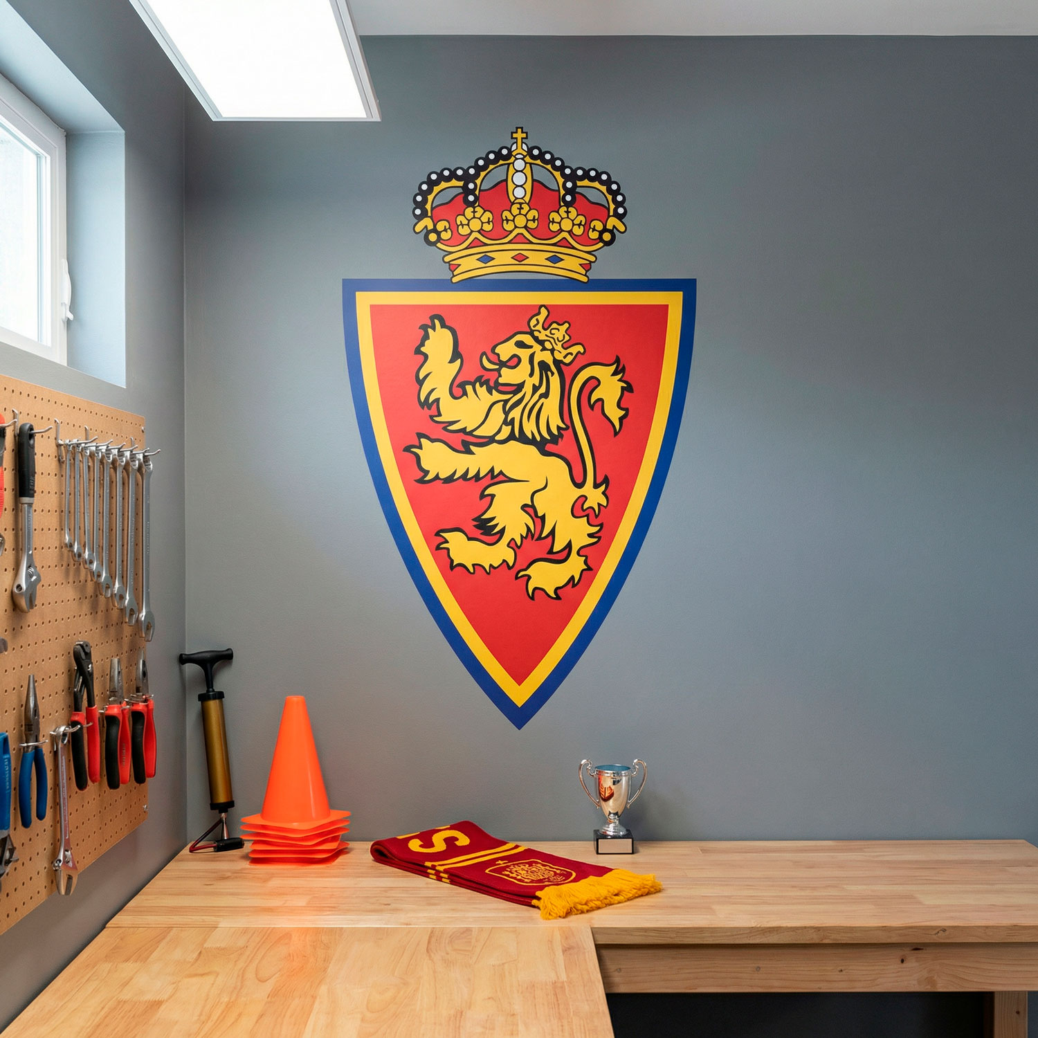 Wandtattoos: Real Zaragoza Wappen