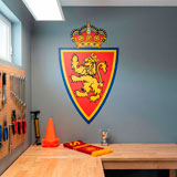 Wandtattoos: Real Zaragoza Wappen 12