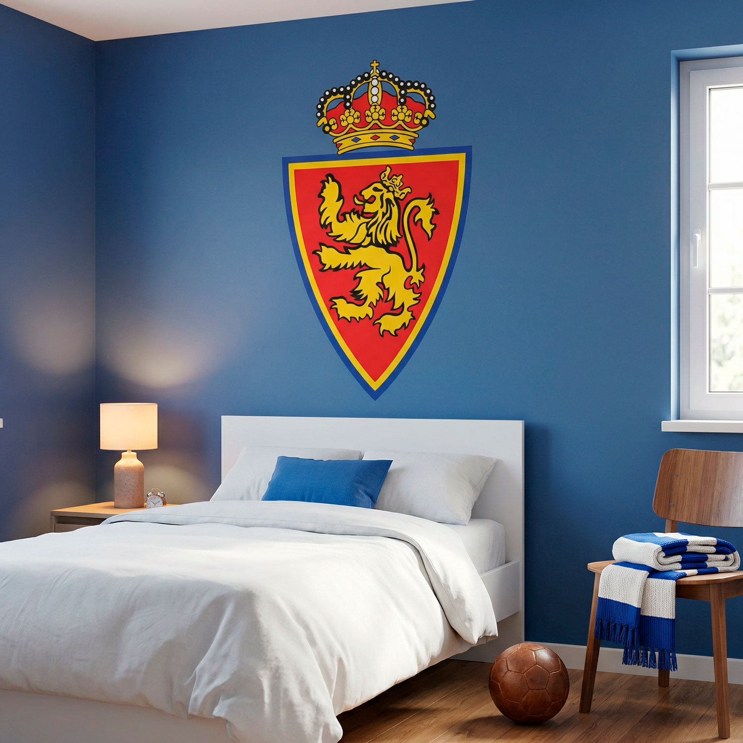 Wandtattoos: Real Zaragoza Wappen