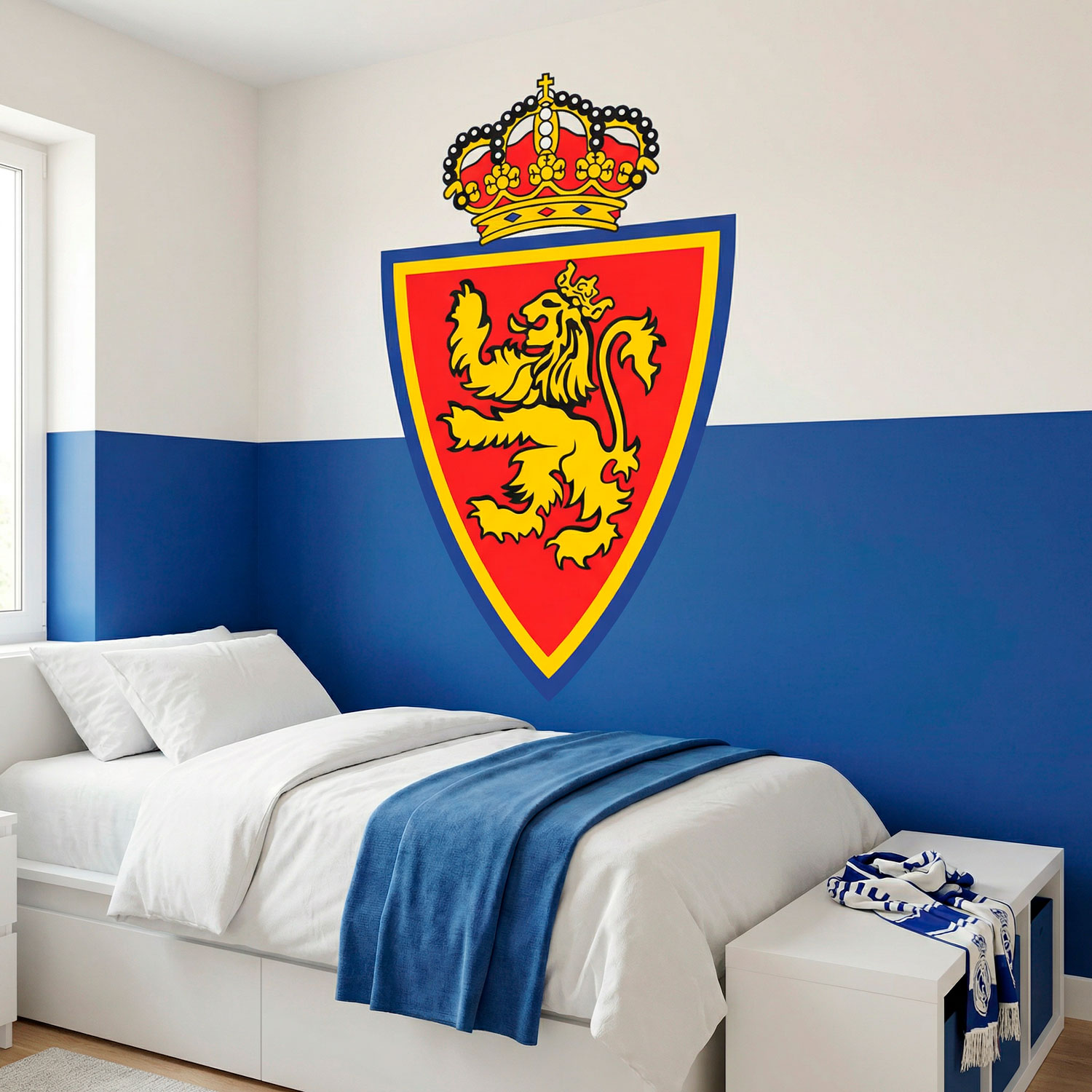 Wandtattoos: Real Zaragoza Wappen