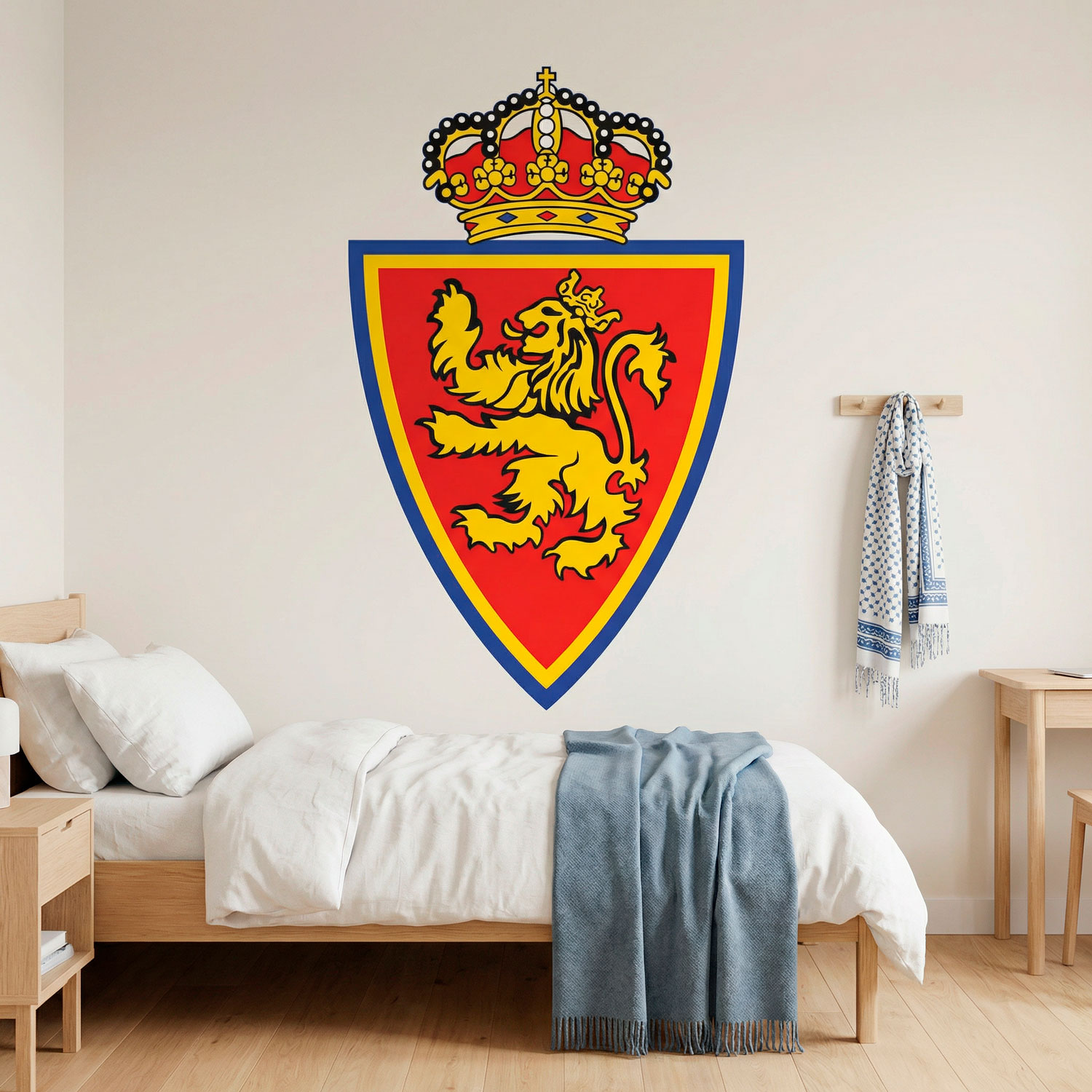 Wandtattoos: Real Zaragoza Wappen