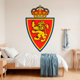 Wandtattoos: Real Zaragoza Wappen 23