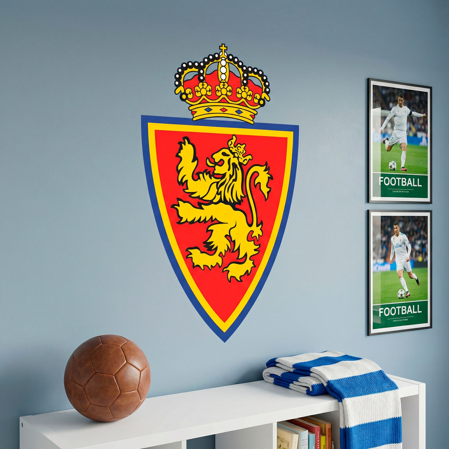 Wandtattoos: Real Zaragoza Wappen