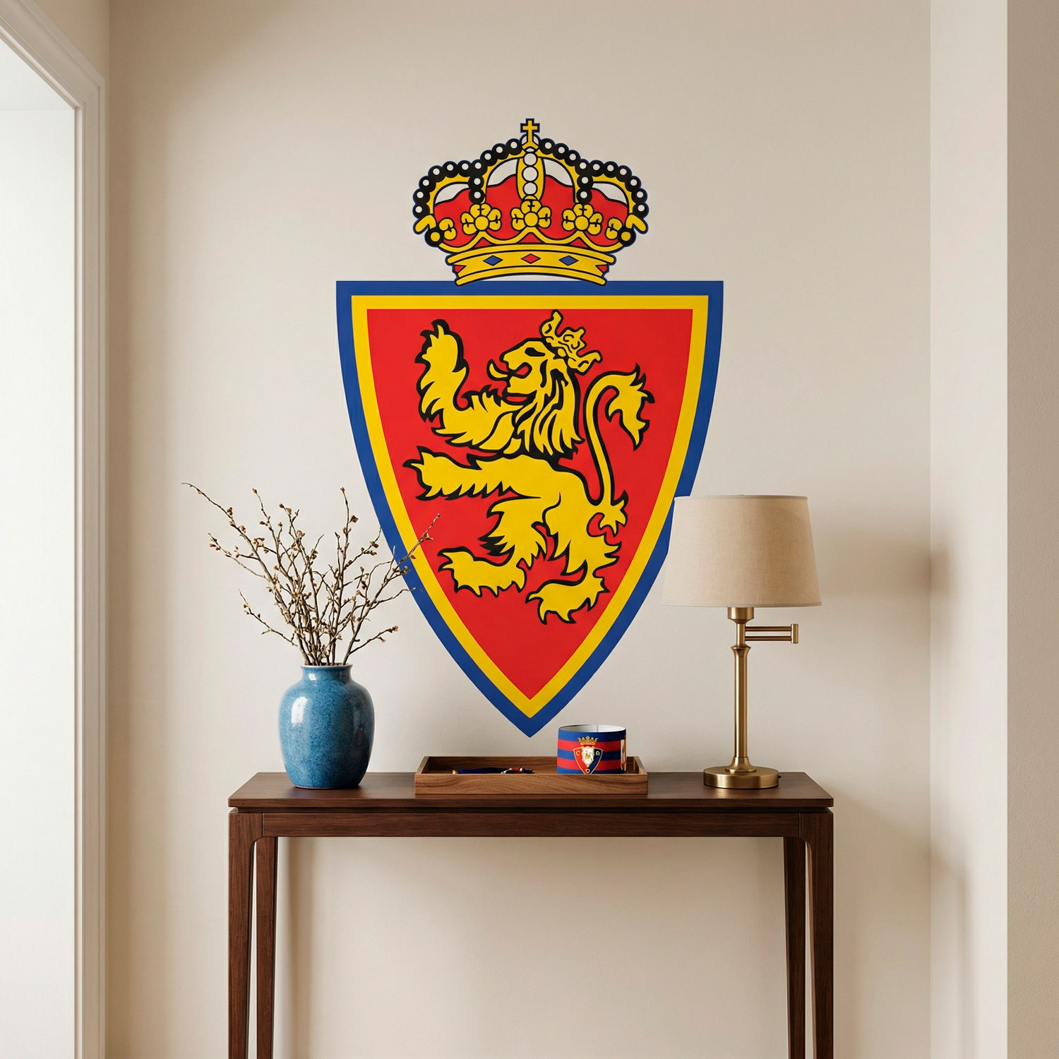 Wandtattoos: Real Zaragoza Wappen