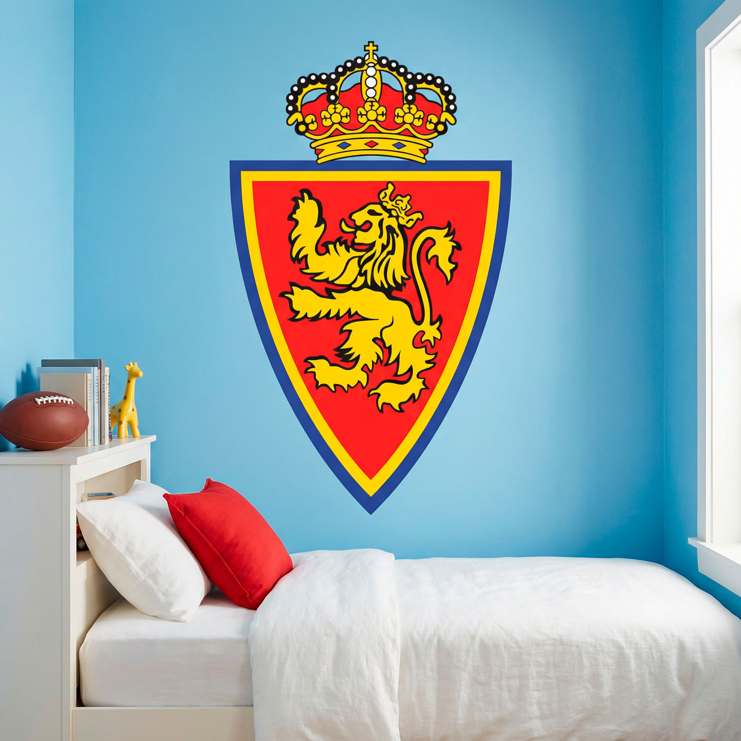 Wandtattoos: Real Zaragoza Wappen