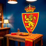 Wandtattoos: Real Zaragoza Wappen 11
