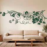 Wandtattoos: Blumen mit Schmetterlingen 14