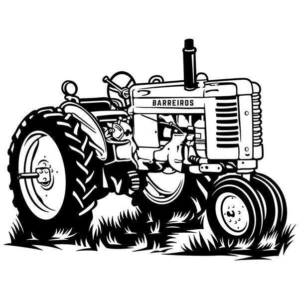 Wandtattoos: Barreiros Traktor