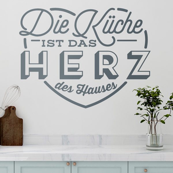 Wandtattoos: Die Küche ist das Herz des Hauses