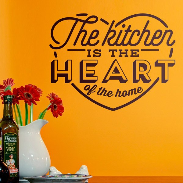 Wandtattoos: Die Küche ist das Herz des Hauses