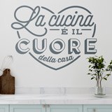 Wandtattoos: Die Küche ist das Herz des Hauses auf Italieni 2