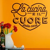 Wandtattoos: Die Küche ist das Herz des Hauses auf Italieni 3