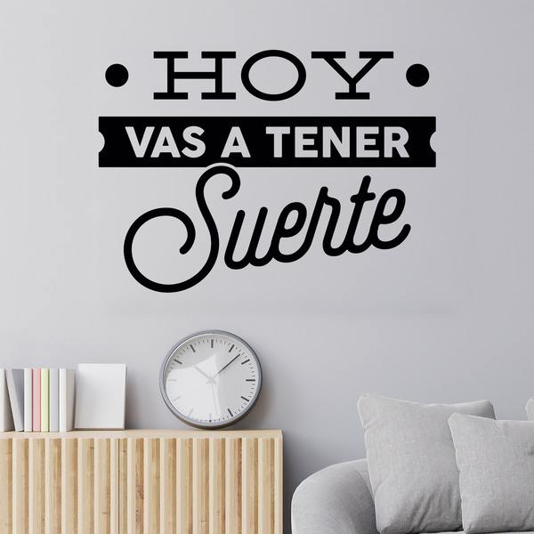 Wandtattoos: Hoy vas a tener suerte