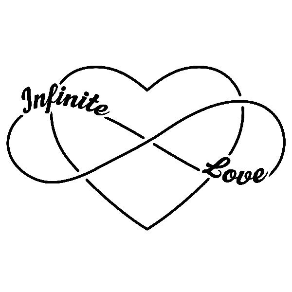 Wandtattoos: Infinite Love