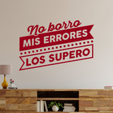 Wandtattoos: No borro mis errores, los supero 4