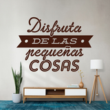 Wandtattoos: Disfruta de las pequeñas cosas 2