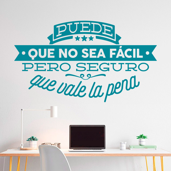 Wandtattoos: Puede que no sea fácil...