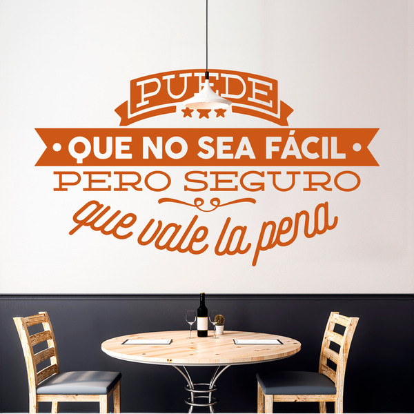 Wandtattoos: Puede que no sea fácil...