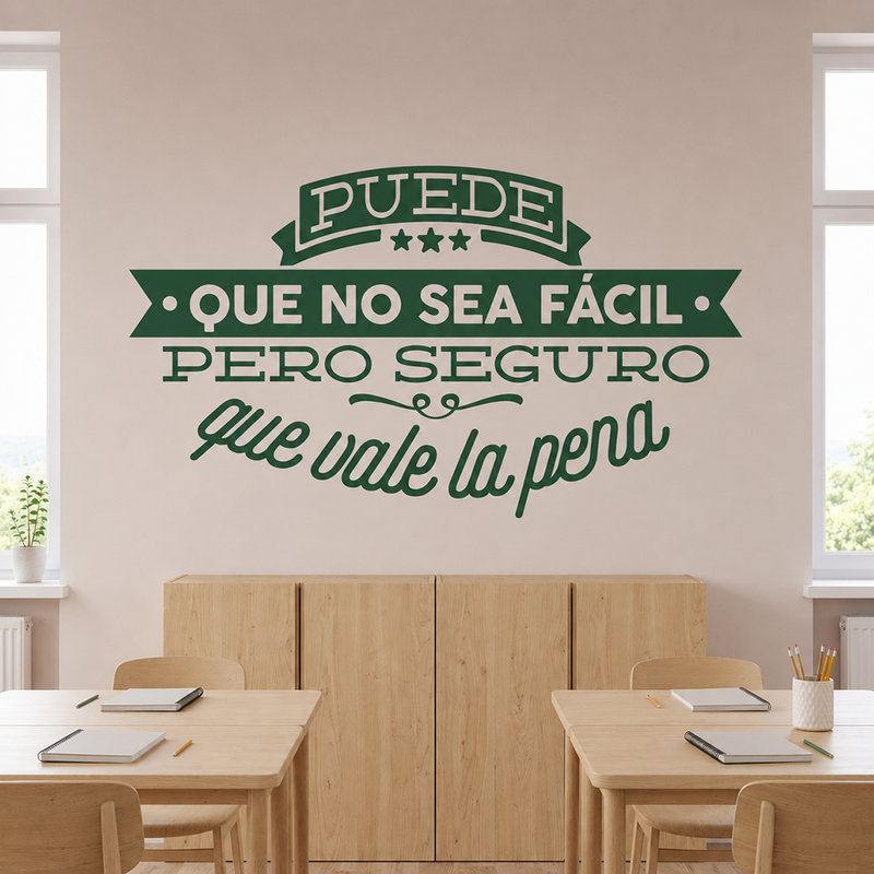 Wandtattoos: Puede que no sea f&aacute;cil...