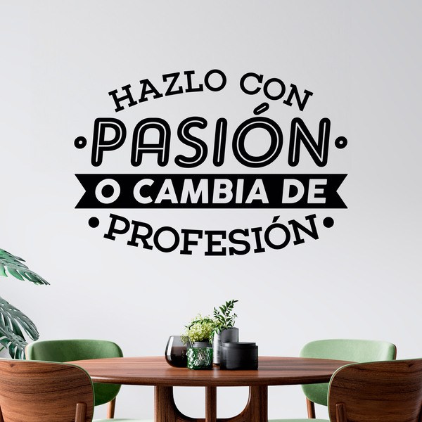 Wandtattoos: Hazlo con pasión o cambia de profesión