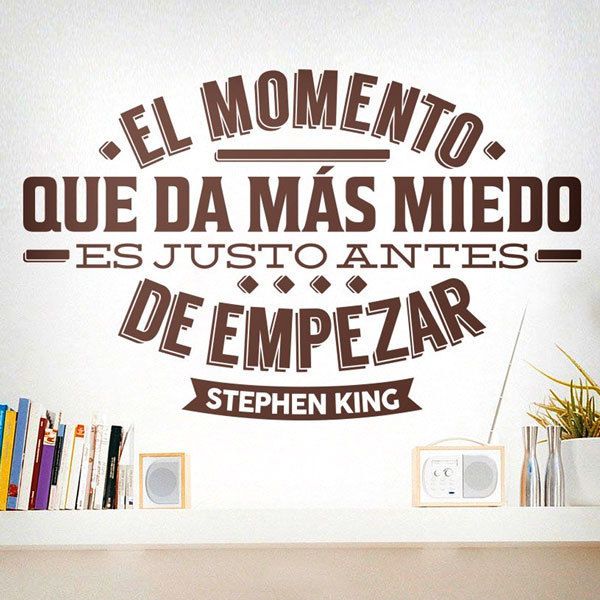 Wandtattoos: El momento que da más miedo... Stephen  King