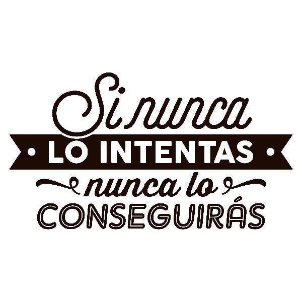 Wandtattoos: Si nunca lo intentas...