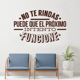 Wandtattoos: No te rindas, puede que... 3